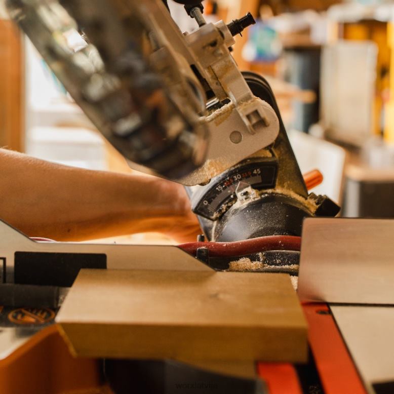 elektroinstrumenti 20 V jaudas dalīšana 7,25 collu bezvadu bīdāmās maisījuma slīpzāģis – tikai instruments WORX JV4PF134