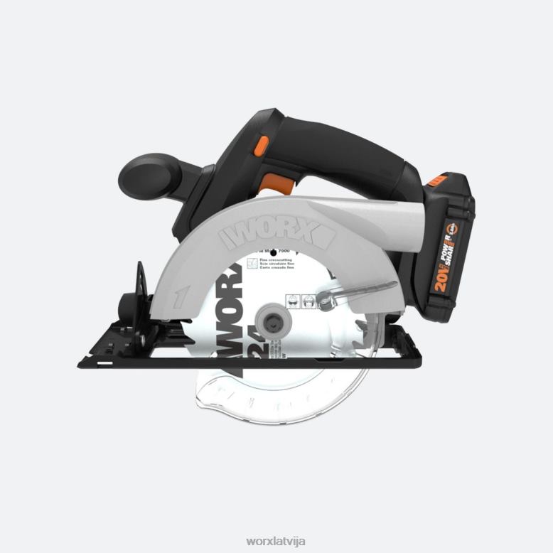 elektroinstrumenti 20v jaudas dalīšana 5 - 1/2'' ripzāģis WORX JV4PF144