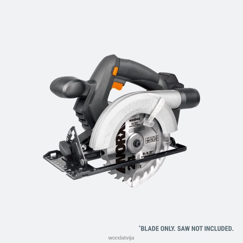 elektroinstrumenti 5 1/2 collu ripzāģa asmens WORX JV4PF143