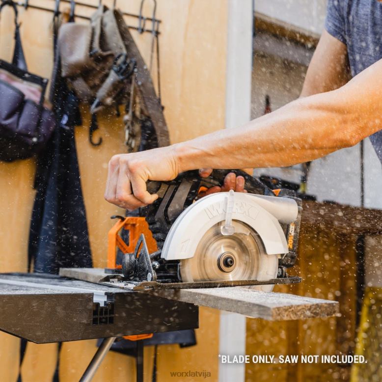 elektroinstrumenti 5 1/2 collu ripzāģa asmens WORX JV4PF143