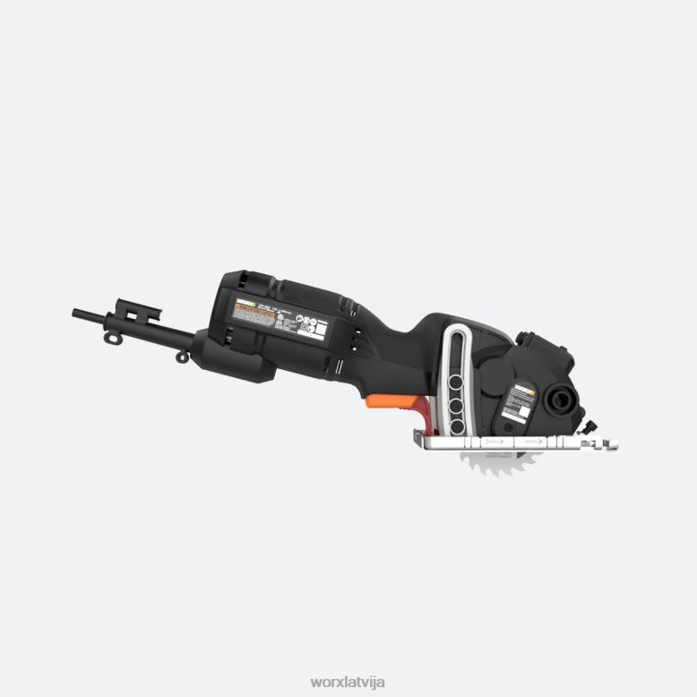 elektroinstrumenti versacut 3-3/8'' kompaktais ripzāģis ar lāzera virzīšanas tehnoloģiju WORX JV4PF137