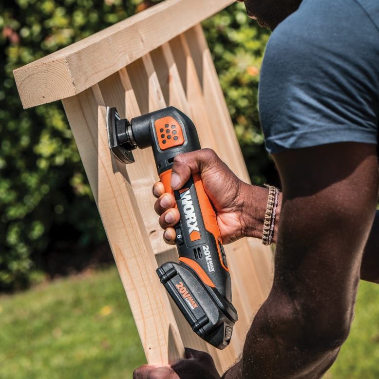 elektroinstrumenti 26-daļīgs svārstīgo instrumentu piederumu komplekts WORX JV4PF154