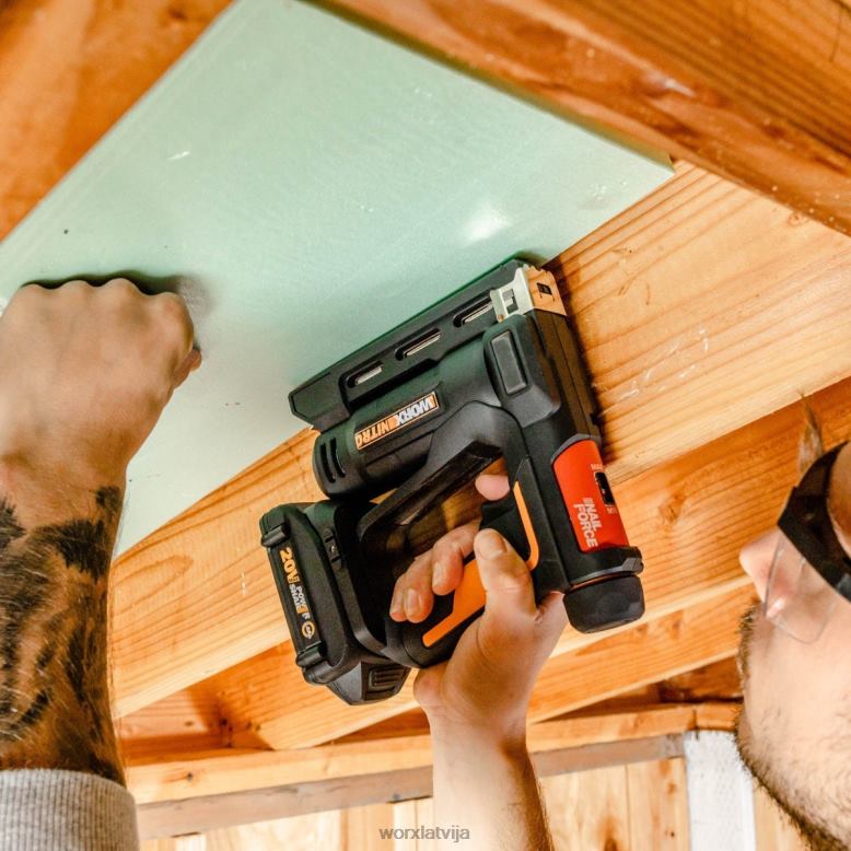 elektroinstrumenti nitro 20 v strāvas sadales bezvadu 3/8 collu skavotājs ar gaisa trieciena tehnoloģiju WORX JV4PF114