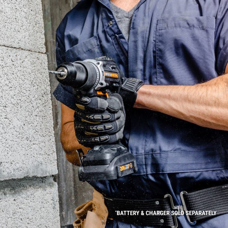 elektroinstrumenti nitro 20v jaudas dalīšana 1/2 collu bezvadu āmura urbjmašīna ar bezsuku motoru WORX JV4PF111