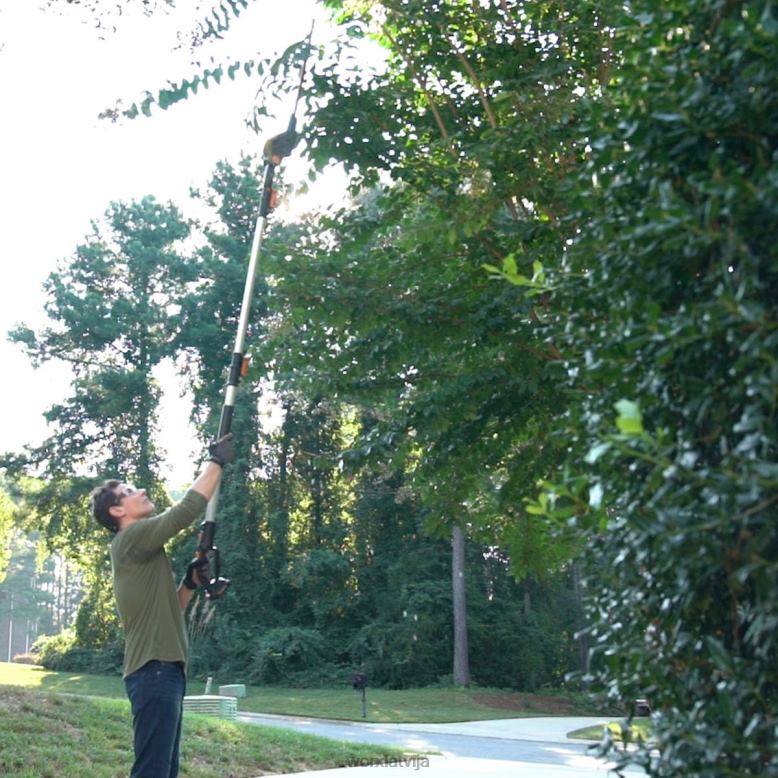 dārza instrumenti 20 V strāvas sadales bezvadu 20 collu dzīvžoga šķēres ar piestiprināšanas iespējām WORX JV4PF96