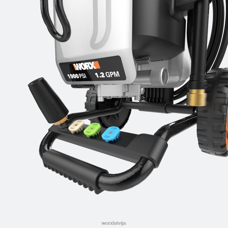 dārza instrumenti 13 ampēru 1900 psi elektriskā spiediena mazgātājs (1,2 gpm) WORX JV4PF19
