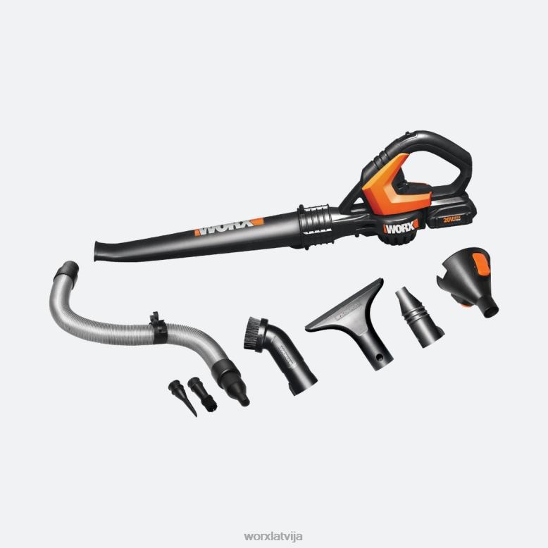 dārza instrumenti 20v jaudas dalīšanas zāģa bezvada lapu pūtējs/slaucītājs WORX JV4PF30