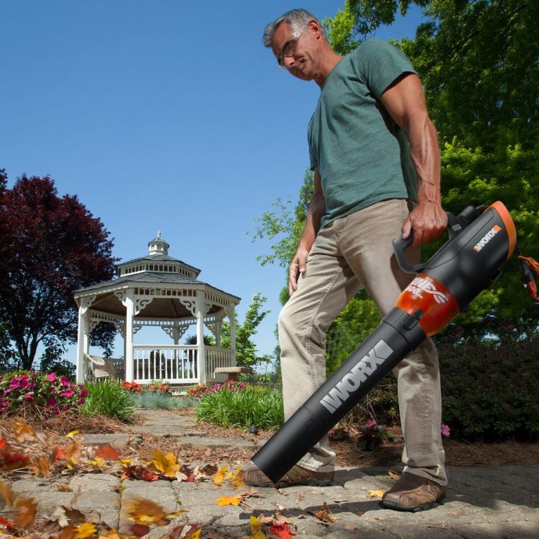 dārza instrumenti turbīnas 600 elektriskais lapu pūtējs WORX JV4PF35