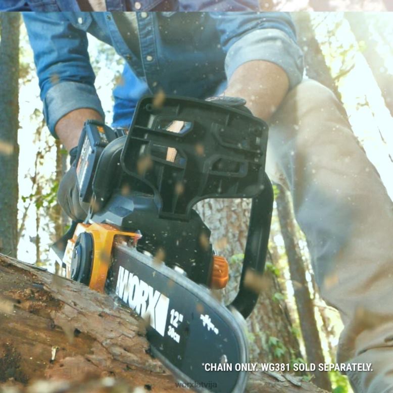 dārza instrumenti 12'' nomaiņas motorzāģa ķēde WORX JV4PF87
