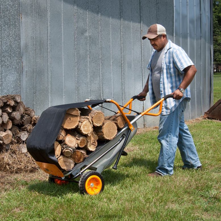 dārza instrumenti aerocart ķerra malkas vedējs WORX JV4PF44